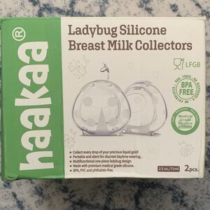 Haakaa Ladybug Silicone Breast Milk Collectors
